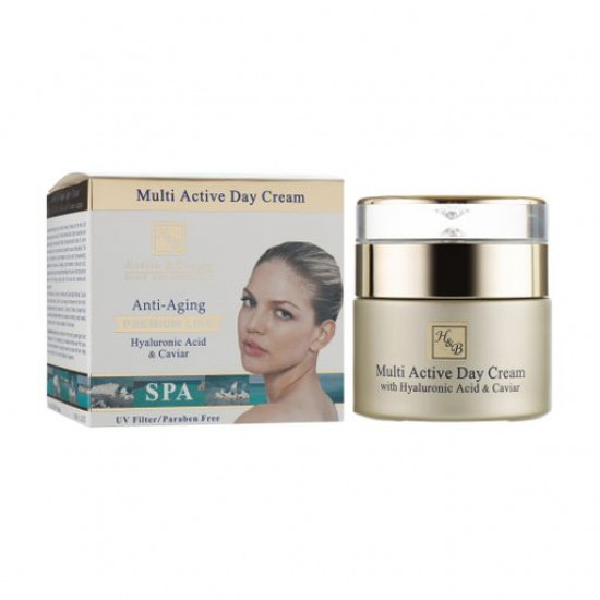 Multiactive day cream for the person Health And Beauty Multi Active Day Cream with hyaluronic acid, 50 ml Multiactive day cream for the person Health And Beauty Multi Active Day Cream with hyaluronic acid, 50 ml