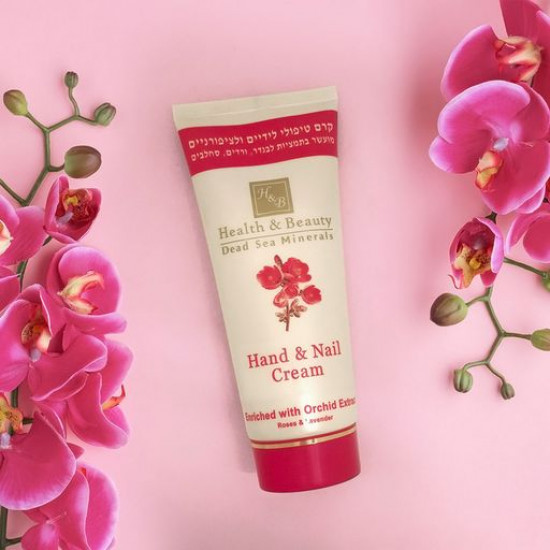 Multivitamin Orchid hand and nail cream Health and Beauty Cream, 100 ml Multivitamin Orchid hand and nail cream Health and Beauty Cream, 100 ml