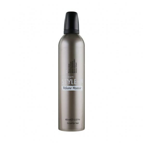 Mousse for the volume of hair of Inebrya Volume Mousse of average fixing, 400 ml Mousse for the volume of hair of Inebrya Volume Mousse of average fixing, 400 ml