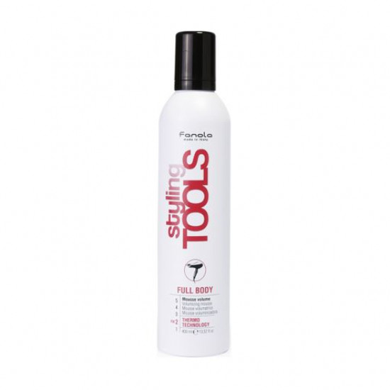 The Fanola Styling Tools Full Body hair mousse for volume, 400 ml The Fanola Styling Tools Full Body hair mousse for volume, 400 ml