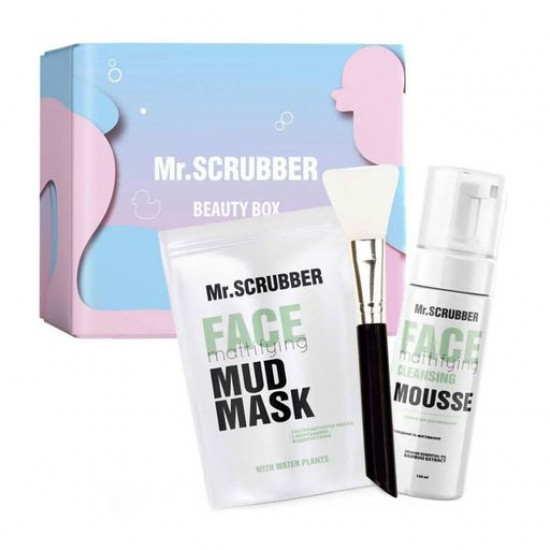 Набор Mr.Scrubber Mattifying Daily Care (маска для лица, 100 г + мусс для лица, 150 мл + шпатель для приготовления и нанесения масок)
Набор Mr.Scrubber Mattifying Daily Care (маска для лица, 100 г + мусс для лица, 150 мл + шпатель для приготовления и нанесения масок)
