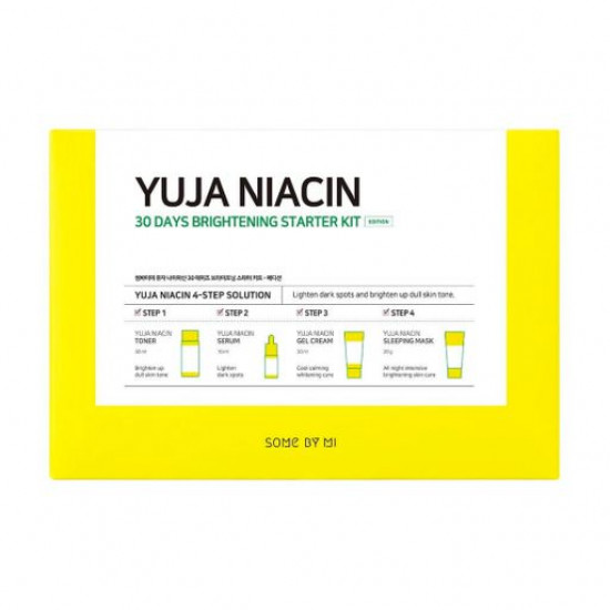 The Some By Mi Yuja Niacin Brightening set (a night face pack, 20 g + a toner for the person, 30 ml + gel-cream, 30 ml + serum, 10 ml) The Some By Mi Yuja Niacin Brightening set (a night face pack, 20 g + a toner for the person, 30 ml + gel-cream, 30 ml + serum, 10 ml)