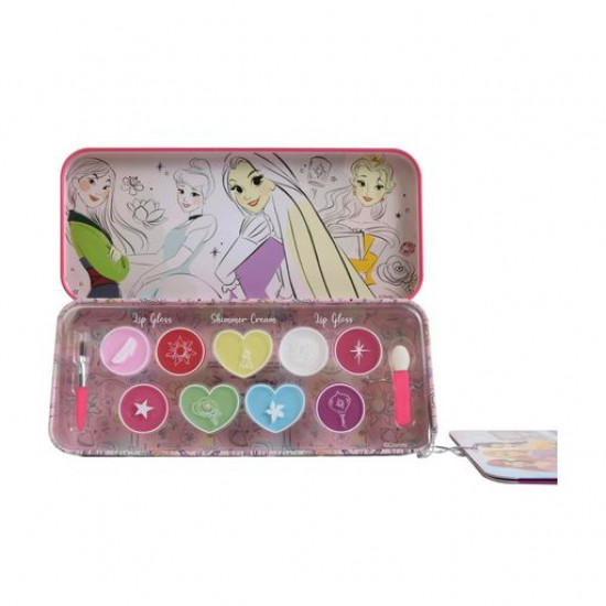 A set of children's cosmetics in a metal case of Markwins Disney Princess Enchanting Destination since 5 years, 130 g (1580344E) A set of children's cosmetics in a metal case of Markwins Disney Princess Enchanting Destination since 5 years, 130 g (1580344E)