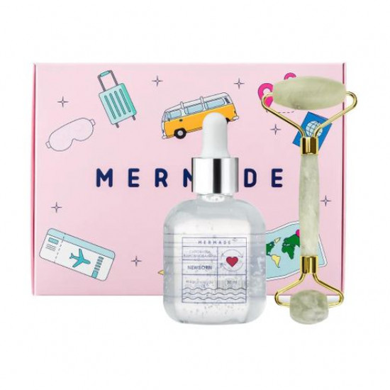 Set for the person Mermade (the restoring Newborn serum, 50 ml + a jade roller for massage) Set for the person Mermade (the restoring Newborn serum, 50 ml + a jade roller for massage)