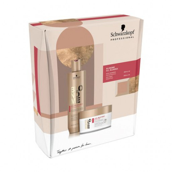 Набор для волос в коробке Schwarzkopf Professional BlondMe Rich Blondes (шампунь, 300 мл + маска, 200 мл)
Набор для волос в коробке Schwarzkopf Professional BlondMe Rich Blondes (шампунь, 300 мл + маска, 200 мл)