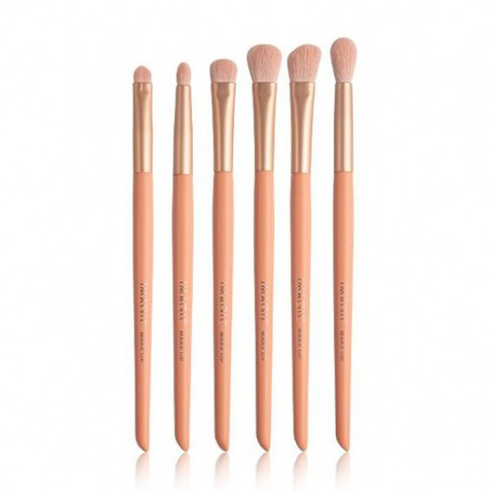 A set of brushes for a make-up of Imagic Eye Makeup Brush Set, 2 Pink, 6 pieces A set of brushes for a make-up of Imagic Eye Makeup Brush Set, 2 Pink, 6 pieces