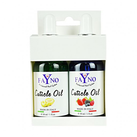 A set of oils for a cuticle of Fayno Cuticle Oil 1 (a melon + a berry mix), 2*30 ml A set of oils for a cuticle of Fayno Cuticle Oil 1 (a melon + a berry mix), 2*30 ml