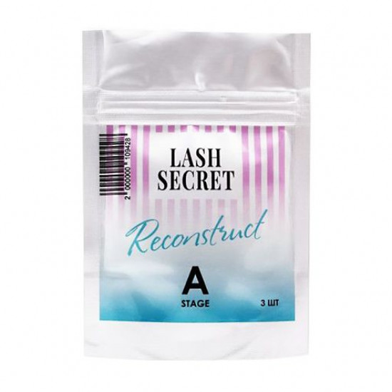 Набор составов для ламинирования ресниц Lash Secret Reconstruct A Stage, состав A, 3*0,8 г
Набор составов для ламинирования ресниц Lash Secret Reconstruct A Stage, состав A, 3*0,8 г