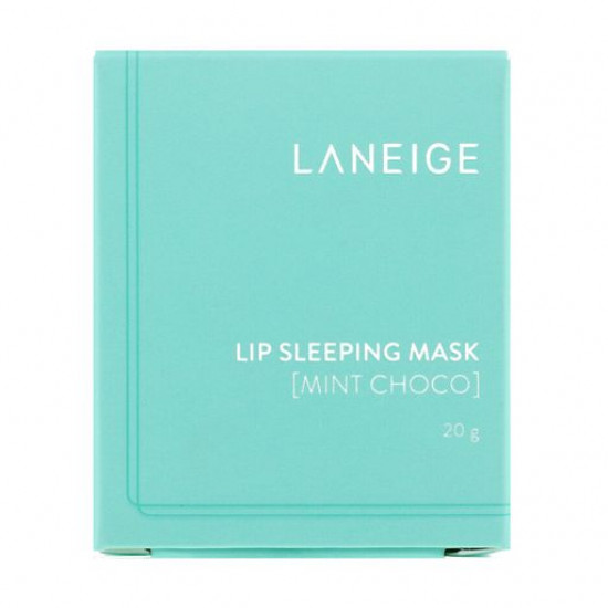 The night restoring mask for lips of Laneige Lip Sleeping Mask Mint Choco, 20 g The night restoring mask for lips of Laneige Lip Sleeping Mask Mint Choco, 20 g