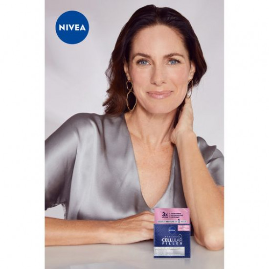 Night cream for the person Nivea Hyaluron Cellular Filler anti-aging against wrinkles, 50 ml Night cream for the person Nivea Hyaluron Cellular Filler anti-aging against wrinkles, 50 ml