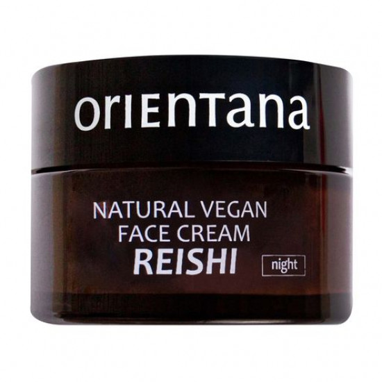Нічний крем для обличчя Orientana Reishi Natural Vegan Night Cream, 50 мл Нічний крем для обличчя Orientana Reishi Natural Vegan Night Cream, 50 мл