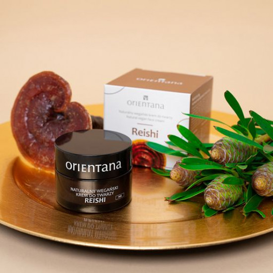 Нічний крем для обличчя Orientana Reishi Natural Vegan Night Cream, 50 мл Нічний крем для обличчя Orientana Reishi Natural Vegan Night Cream, 50 мл