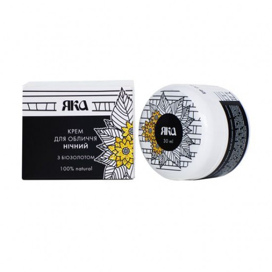 Night Jac Wosstanawliwaueschtschi's face cream, with biogold, 30 ml Night Jac Wosstanawliwaueschtschi's face cream, with biogold, 30 ml