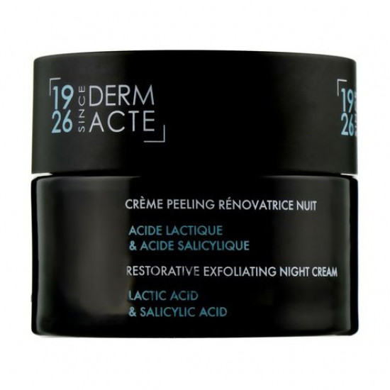 Нічний відновлюючий крем-ексфоліант для обличчя Academie Derm Acte Restorative Exfoliating Night Cream, 50 мл Нічний відновлюючий крем-ексфоліант для обличчя Academie Derm Acte Restorative Exfoliating Night Cream, 50 мл