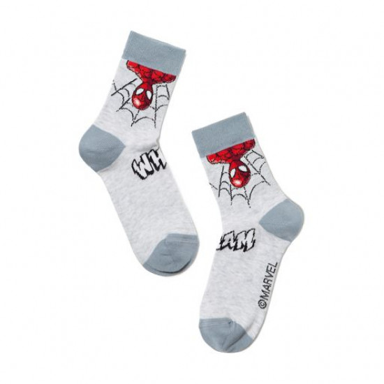 Children's socks Conte Kids Marvel 17S-132SPM 411 light gray, size 16 Children's socks Conte Kids Marvel 17S-132SPM 411 light gray, size 16