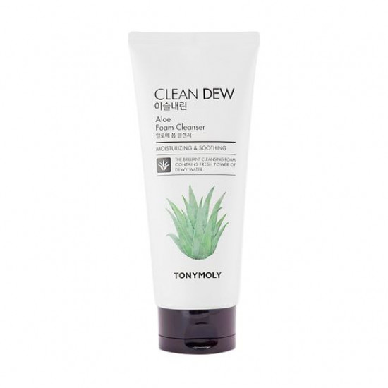 Очищающая пенка для умывания Tony Moly Clean Dew Aloe Foam Cleanser с алое, 180 мл
Очищающая пенка для умывания Tony Moly Clean Dew Aloe Foam Cleanser с алое, 180 мл