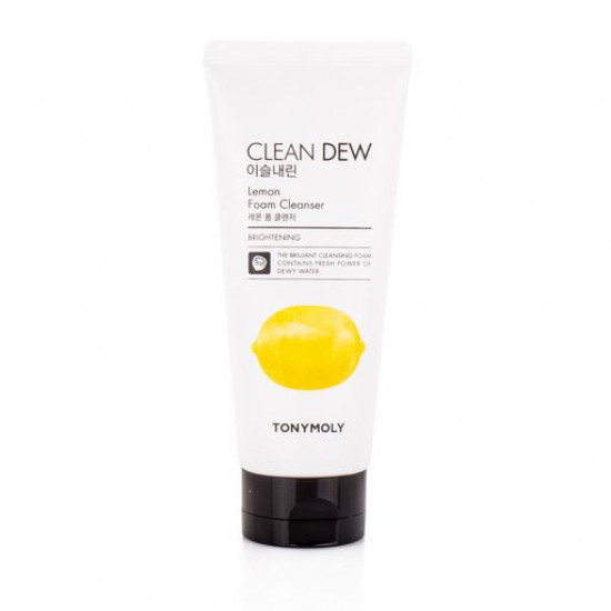 Очищающая пенка для умывания Tony Moly Clean Dew Lemon Foam Cleanser с лимоном , 180 мл
Очищающая пенка для умывания Tony Moly Clean Dew Lemon Foam Cleanser с лимоном , 180 мл