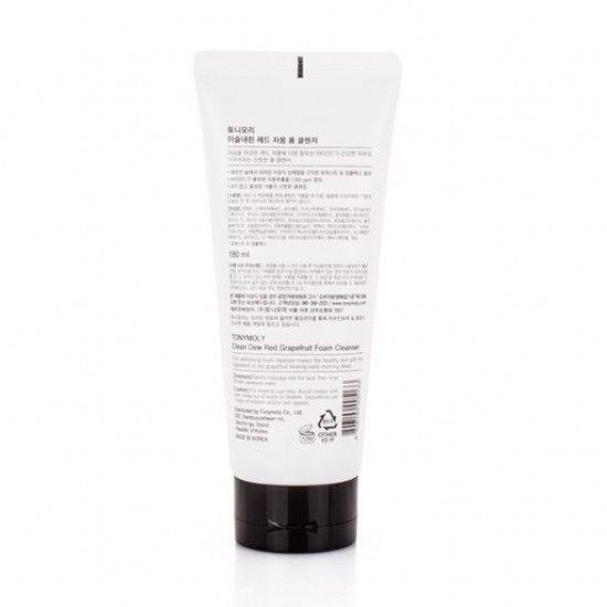 Очищающая пенка для умывания Tony Moly Clean Dew Red Grapefruit Foam Cleanser с грейпфрутом, 180 мл
Очищающая пенка для умывания Tony Moly Clean Dew Red Grapefruit Foam Cleanser с грейпфрутом, 180 мл