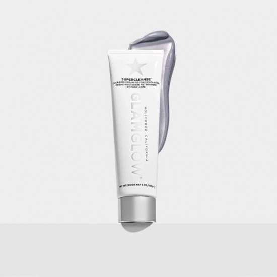 Очищувальний засіб для обличчя Glamglow SuperCleanse Clearing Cream-To-Foam Cleanser, 150 г Очищувальний засіб для обличчя Glamglow SuperCleanse Clearing Cream-To-Foam Cleanser, 150 г
