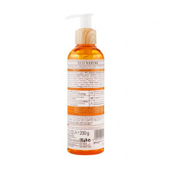 Очищаючий гель для обличчя Bielenda Eco Nature Kakadu Plum, Jasmine and Mango, 200 г Очищаючий гель для обличчя Bielenda Eco Nature Kakadu Plum, Jasmine and Mango, 200 г