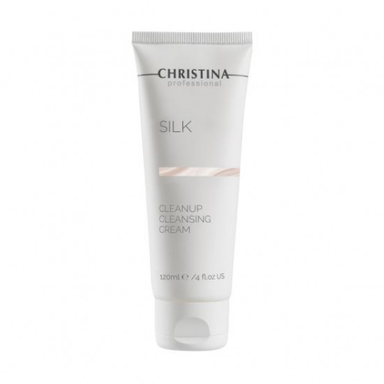 Очищаючий крем для обличчя Christina Silk Clean Up Cleansing Cream, 120 мл Очищаючий крем для обличчя Christina Silk Clean Up Cleansing Cream, 120 мл