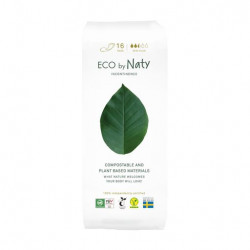 Organic urological laying of Eco by Naty Mini Plus, 16 pieces