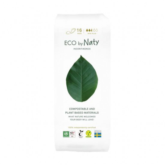 Organic urological laying of Eco by Naty Mini Plus, 16 pieces Organic urological laying of Eco by Naty Mini Plus, 16 pieces