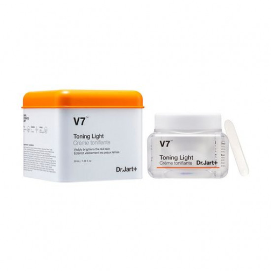 The clarifying cream for the person Dr. Jart + V7 Toning Light with a vitamin complex, 50 ml The clarifying cream for the person Dr. Jart + V7 Toning Light with a vitamin complex, 50 ml