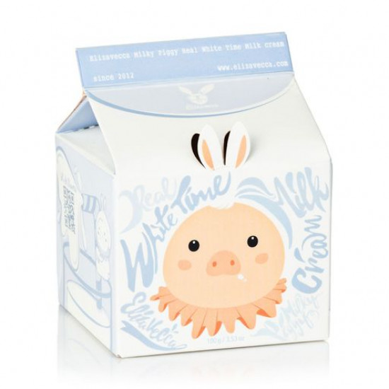 Осветляющий крем для лица Elizavecca Milky Piggy Real White Time Milk Cream, 100 мл
Осветляющий крем для лица Elizavecca Milky Piggy Real White Time Milk Cream, 100 мл