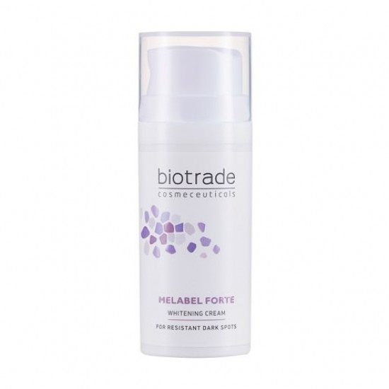 Отбеливающий крем для лица Biotrade Melabel Forte Cream для кожи с устойчивой гиперпигментацией, 30 мл
Отбеливающий крем для лица Biotrade Melabel Forte Cream для кожи с устойчивой гиперпигментацией, 30 мл