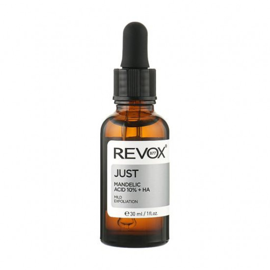 Отшелушивающая сыворотка для лица Revox B77 Just Mandelic Acid 10% + HA Mild Exfoliation, 30 мл
Отшелушивающая сыворотка для лица Revox B77 Just Mandelic Acid 10% + HA Mild Exfoliation, 30 мл