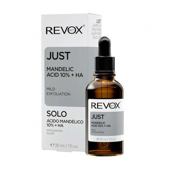 Отшелушивающая сыворотка для лица Revox B77 Just Mandelic Acid 10% + HA Mild Exfoliation, 30 мл
Отшелушивающая сыворотка для лица Revox B77 Just Mandelic Acid 10% + HA Mild Exfoliation, 30 мл