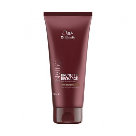 Більзам відтінку для догляду волосся Wella Professionals Invigo Brunette Recharge Cool Brunette Conditioner для холодних коричневих відтінків, 200 мл Більзам відтінку для догляду волосся Wella Professionals Invigo Brunette Recharge Cool Brunette Conditioner для холодних коричневих відтінків, 200 мл