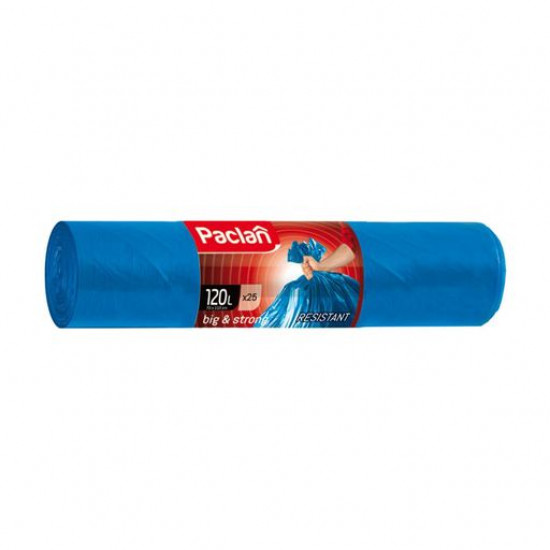 Packages for garbage of Paclan Big & Strong of 120 l, 25 pieces Packages for garbage of Paclan Big & Strong of 120 l, 25 pieces