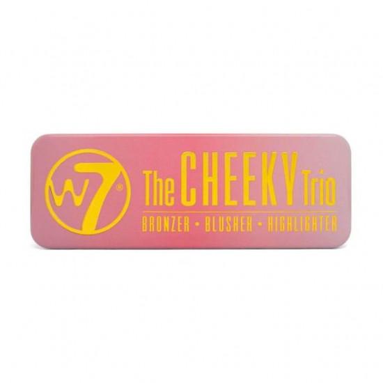 Палетка для контурингу W7 The Cheeky Trio Palette, 21 г Палетка для контурингу W7 The Cheeky Trio Palette, 21 г