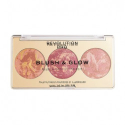 Палетка для макіяжу обличчя Revolution Pro Blush & Glow Face Palette Cranberry Glow, 2.8 г
