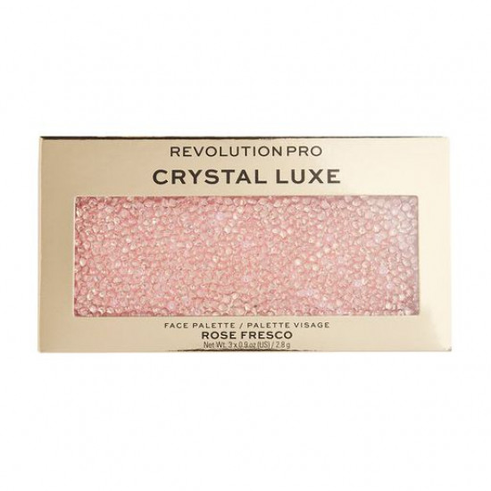Палетка для макияжа лица Revolution Pro Crystal Luxe Face Palette Rose Fresco, 8.4 г
Палетка для макияжа лица Revolution Pro Crystal Luxe Face Palette Rose Fresco, 8.4 г