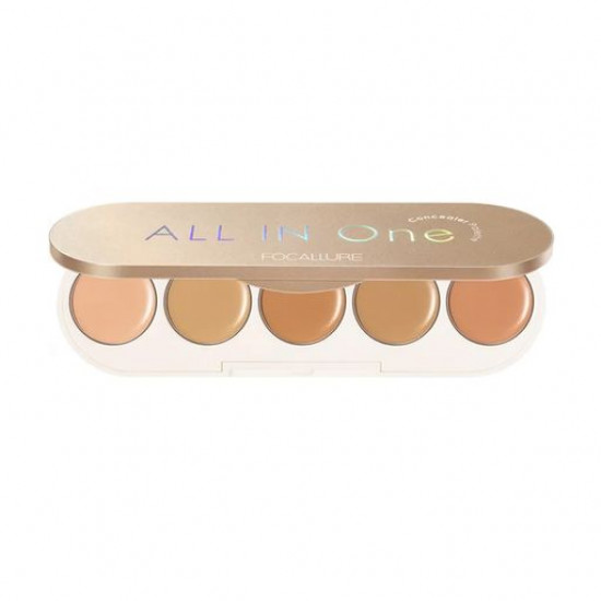 Палетка консилеров для лица Focallure All-in-one Concealer Palette, 6.5 г
Палетка консилеров для лица Focallure All-in-one Concealer Palette, 6.5 г