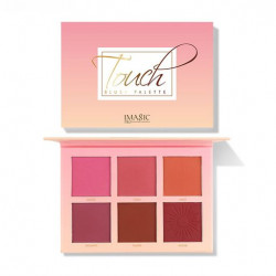 Палетка рум'ян для обличчя Imagic Touch Blush Palette, FA-123, 42.8 г