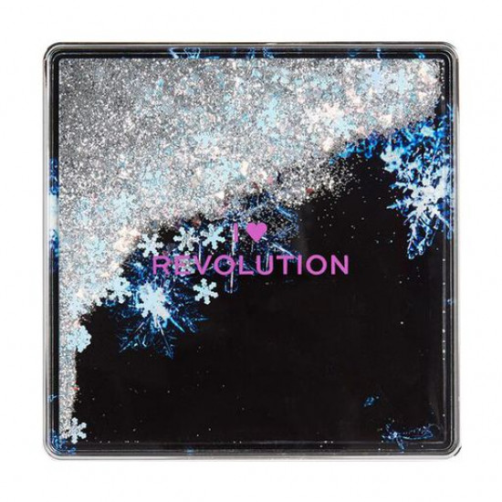 Palette of the eye shadow I Heart Revolution Snow Globe Eyeshadow Palette Snowflake, 13.5 g Palette of the eye shadow I Heart Revolution Snow Globe Eyeshadow Palette Snowflake, 13.5 g