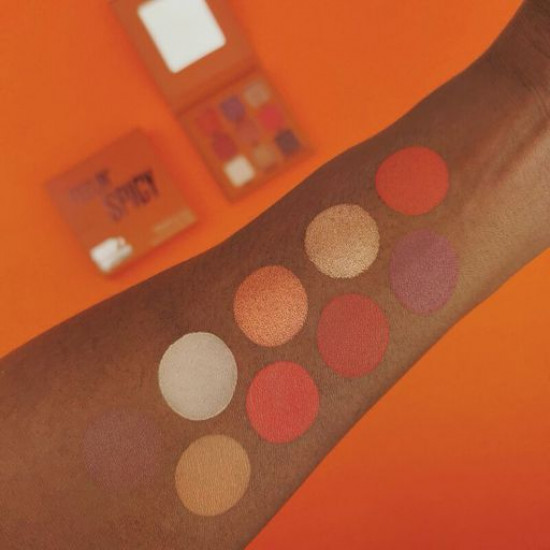 Палетка тіней для повік Makeup Obsession Feelin 'Spicy Shadow Palette, 3.42 г Палетка тіней для повік Makeup Obsession Feelin 'Spicy Shadow Palette, 3.42 г