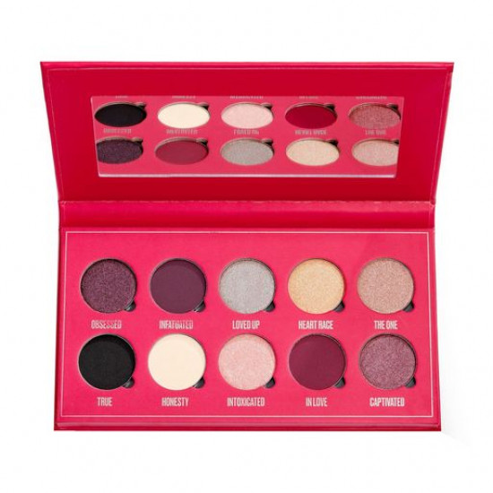 Палетка тіней для повік Makeup Obsession Shadow Palette, Intoxicated By Love, 13 г Палетка тіней для повік Makeup Obsession Shadow Palette, Intoxicated By Love, 13 г