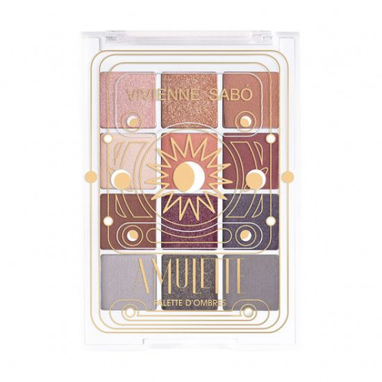 Палетка тіней для повік Vivienne Sabo Amulette Eyeshadow Pallete, 9.6 г Палетка тіней для повік Vivienne Sabo Amulette Eyeshadow Pallete, 9.6 г