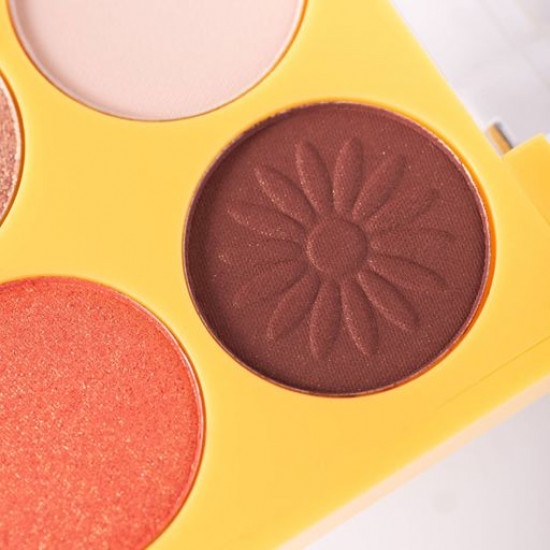Palette of the eye shadow Vivienne Sabo Fleur Du Soleil Eyeshadow Palette 01, 4.8 g Palette of the eye shadow Vivienne Sabo Fleur Du Soleil Eyeshadow Palette 01, 4.8 g