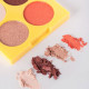 Palette of the eye shadow Vivienne Sabo Fleur Du Soleil Eyeshadow Palette 01, 4.8 g Palette of the eye shadow Vivienne Sabo Fleur Du Soleil Eyeshadow Palette 01, 4.8 g