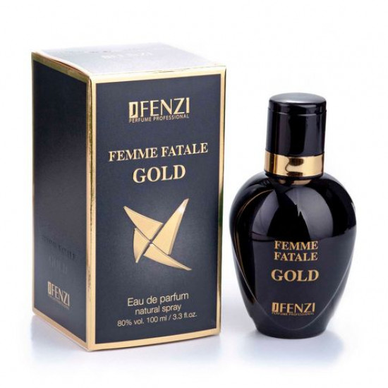 Парфумована вода Jfenzi FEMME FATAL GOLD жіноча 100мл Парфумована вода Jfenzi FEMME FATAL GOLD жіноча 100мл