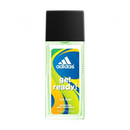 Парфюмированный дезодорант-спрей Adidas Get Ready! мужской, 75 мл
Парфюмированный дезодорант-спрей Adidas Get Ready! мужской, 75 мл