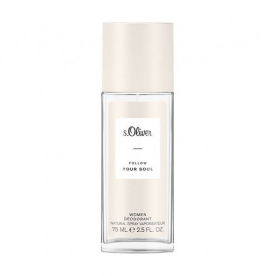 The perfumed deodorant spray of s.Oliver Follow Your Soul Women of female, 75 ml The perfumed deodorant spray of s.Oliver Follow Your Soul Women of female, 75 ml