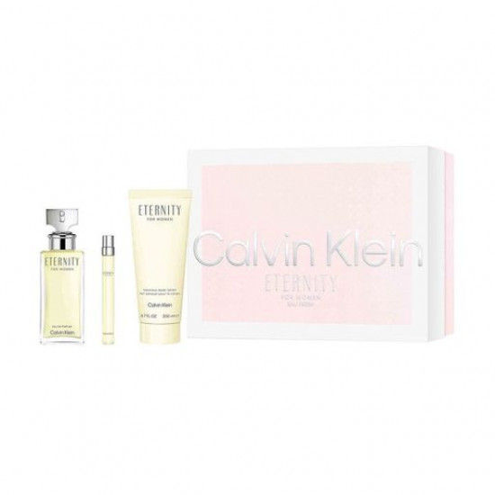 Парфюмированный набор женский Calvin Klein Eternity Woman (парфюмированная вода, 100 мл + парфюмированная вода, 10 мл + лосьон для тела, 200 мл)
Парфюмированный набор женский Calvin Klein Eternity Woman (парфюмированная вода, 100 мл + парфюмированная вода, 10 мл + лосьон для тела, 200 мл)