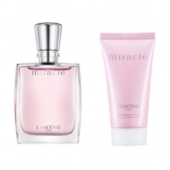 The perfumed set women's Lancôme Miracle (the perfumed water, 30 ml + body lotion, 50 ml) The perfumed set women's Lancôme Miracle (the perfumed water, 30 ml + body lotion, 50 ml)